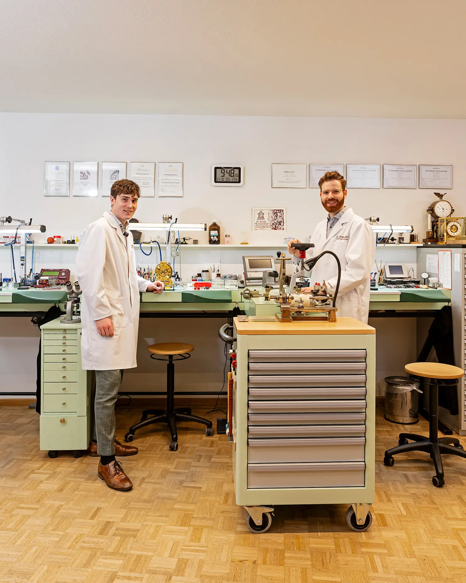 Uhren-Atelier bei LABHART St. Gallen